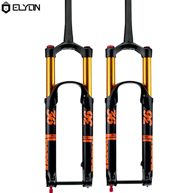 2024 NEW Forks Mountain bike barrel axle fork opening 36 inner tube opening 110 damping tortoise and rabbit adjustment air fork