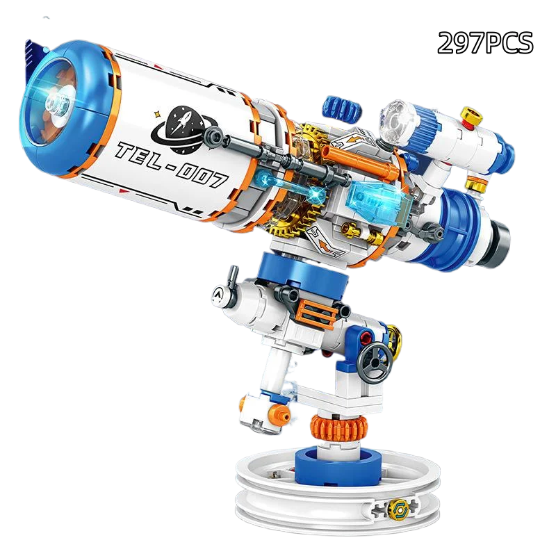 جديد رائد الفضاء مدينة المكوك صاروخ الأقمار الصناعية اللبنات محطة الفضاء زحل الشكل رجل الطوب مجموعة هدية للأولاد #5