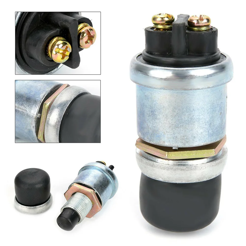 Industrial Strength Momentary Push Button Switch For Ignition Starter In Off Highway Vehicles Trucks Boats Lawn Tractors