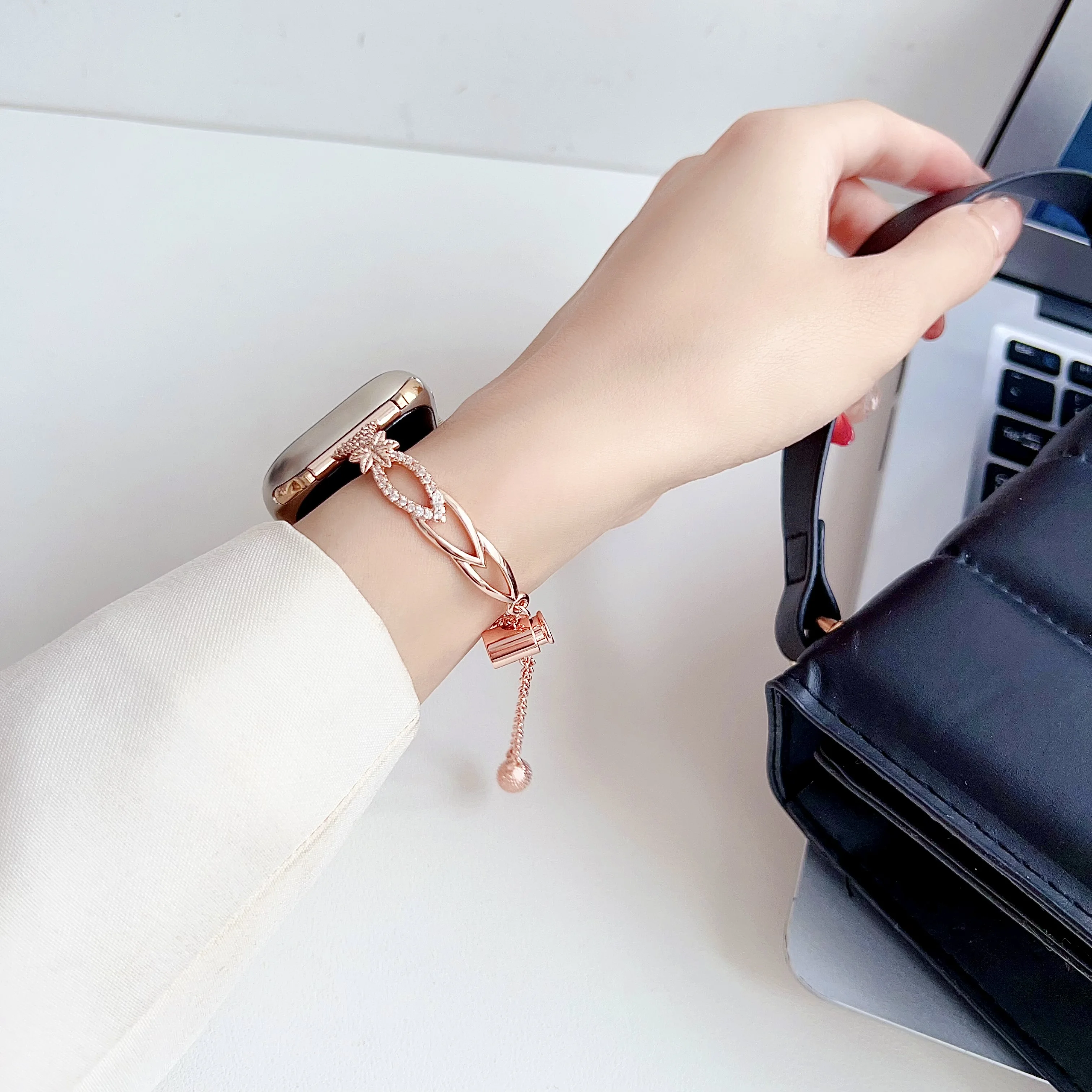 Подходит для ремешка Apple Watch Band, Apple Watch S9, iWatch 7/6/5/se/4/3/2/1