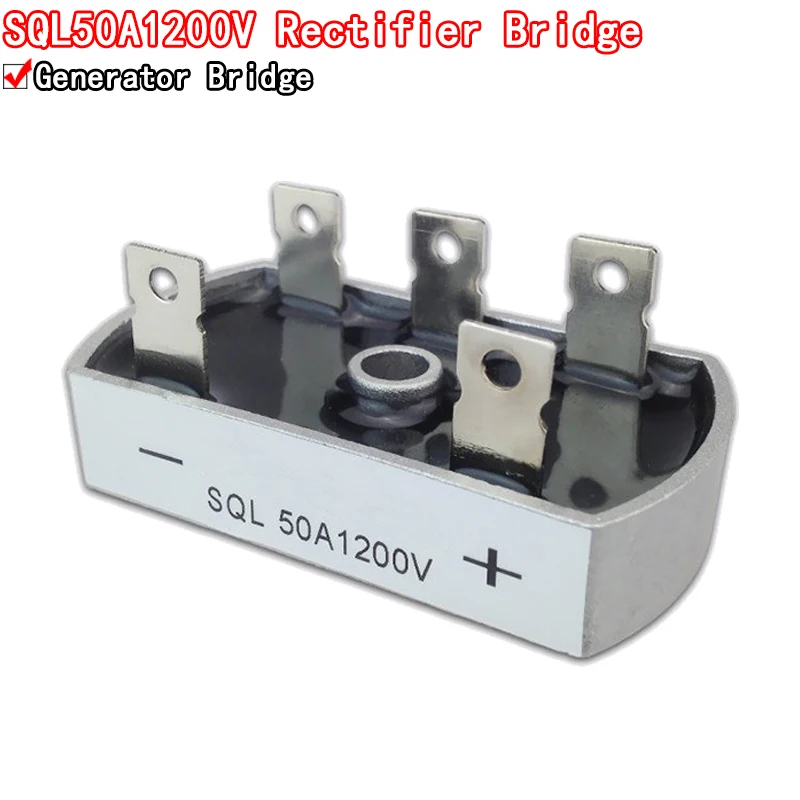 50A 1200V Aluminum Metal Case 3 Phase Diode Bridge Rectifier 50Amp SQL50A Module