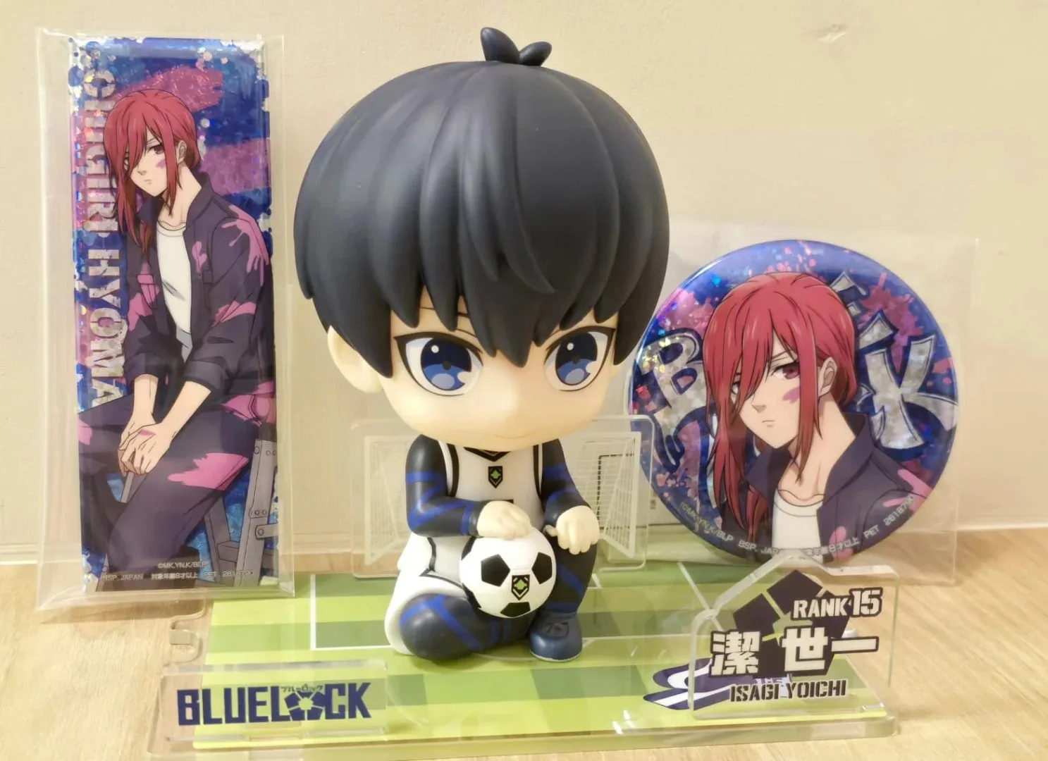 Auf Lager 10cm Blue Lock Anime Figur Q-Version Isagi Yoichi/Nagi Seishiro Actionfigur Sammlermodell Puppe Spielzeug Geburtstagsgeschenke – Detail 10