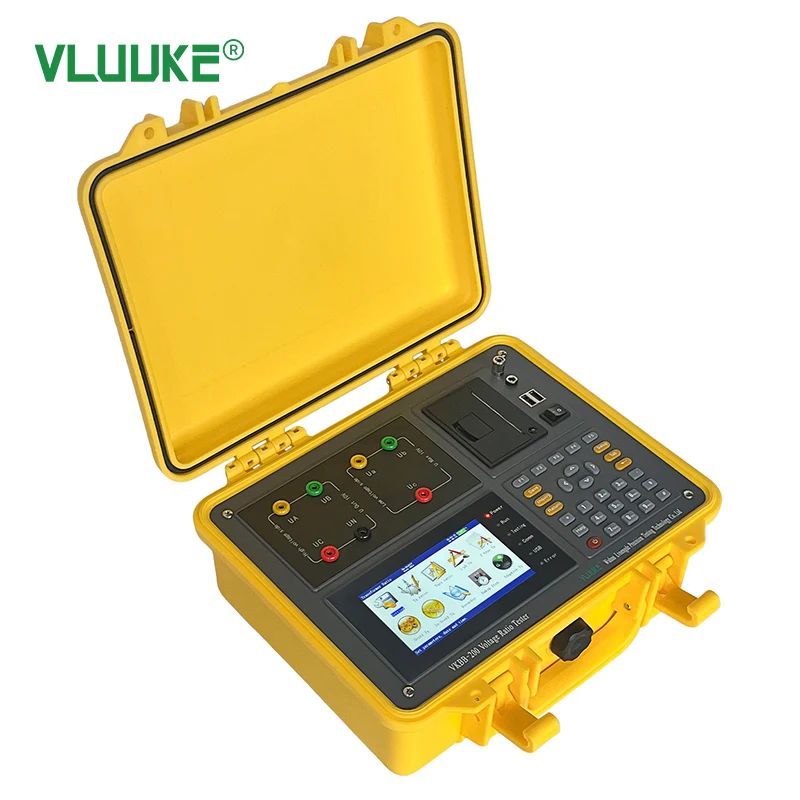 VLUUKE VKBB-200 Single-phase Measurement And Three-phase Winding Automatic Test Transformer With Large LCD Display