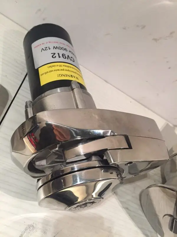Isure Marine Electric Anchor Windlass Vertical Windlass 12v/24v 2000W Boat Anchor Winch Anchor Windlass Gypsy Size 13mm