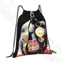 The Champ Tyson Boxing Creed Hip Hop Rap Harajuku Legend Mike Drawstring Bags Gym Bag Portable School Sport Bag