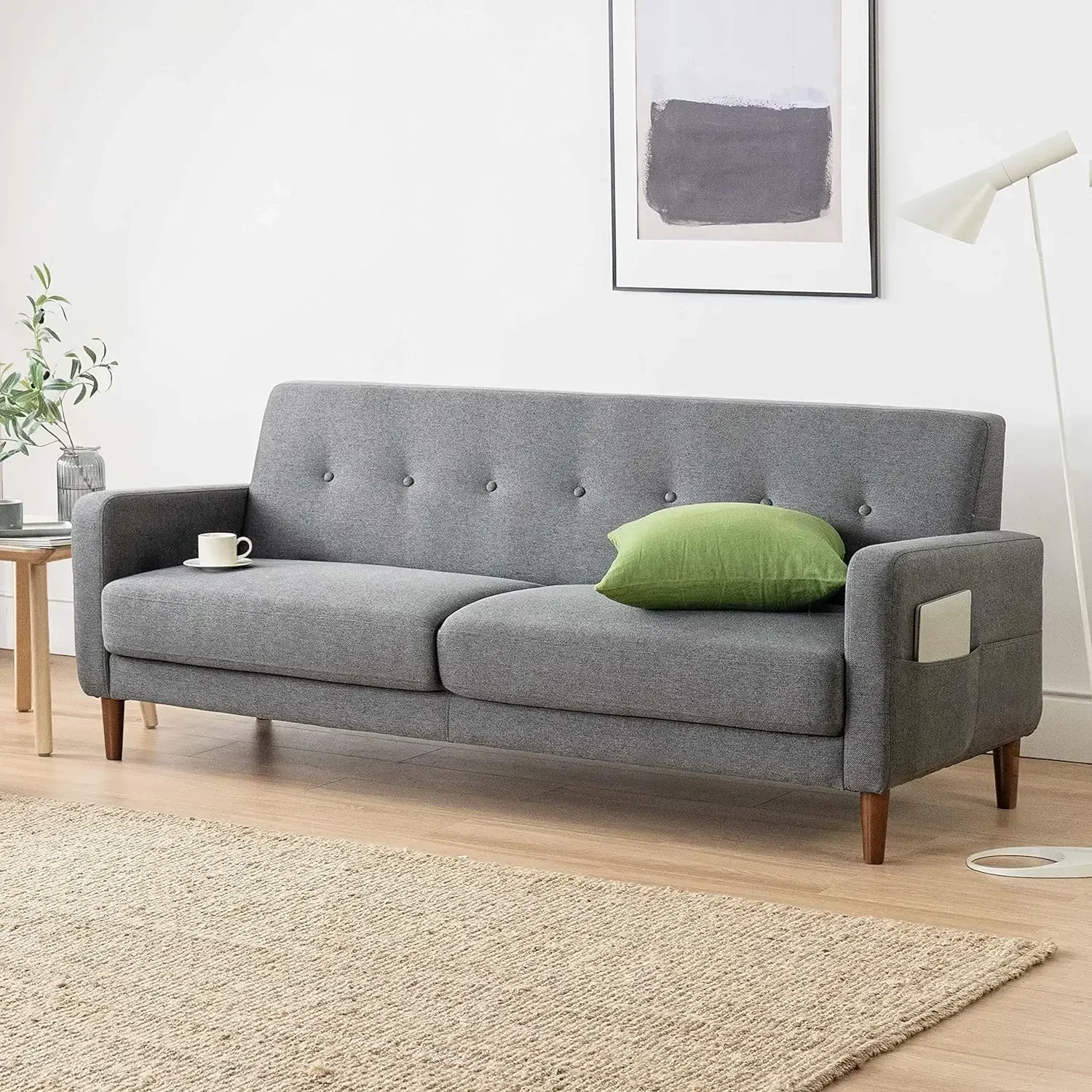 Mellow Adair Heather Sofas, 0, Dark Grey