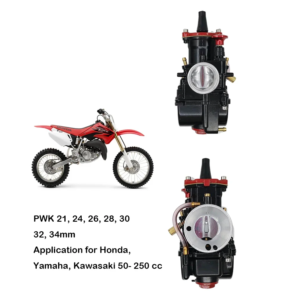 Pwk Universal Motorcycle carburetor For Yamaha Mikuni Koso For ATV Carburador 2 Tempos 21 24 26 28 30 32 34 Carburateur 2T 4T