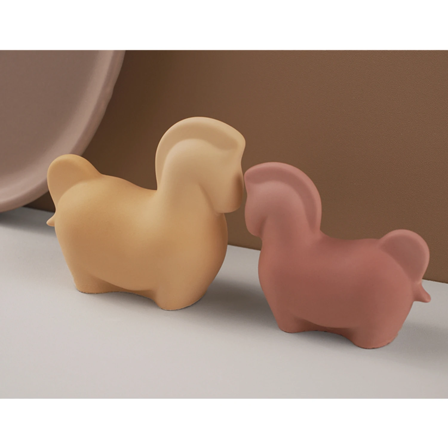 3D Horse Clay Gypsum Plaster Molds Handmade Decoration Craft Art Ornament Concrete Cement Mould Pony Candle Silicone Resin Mold