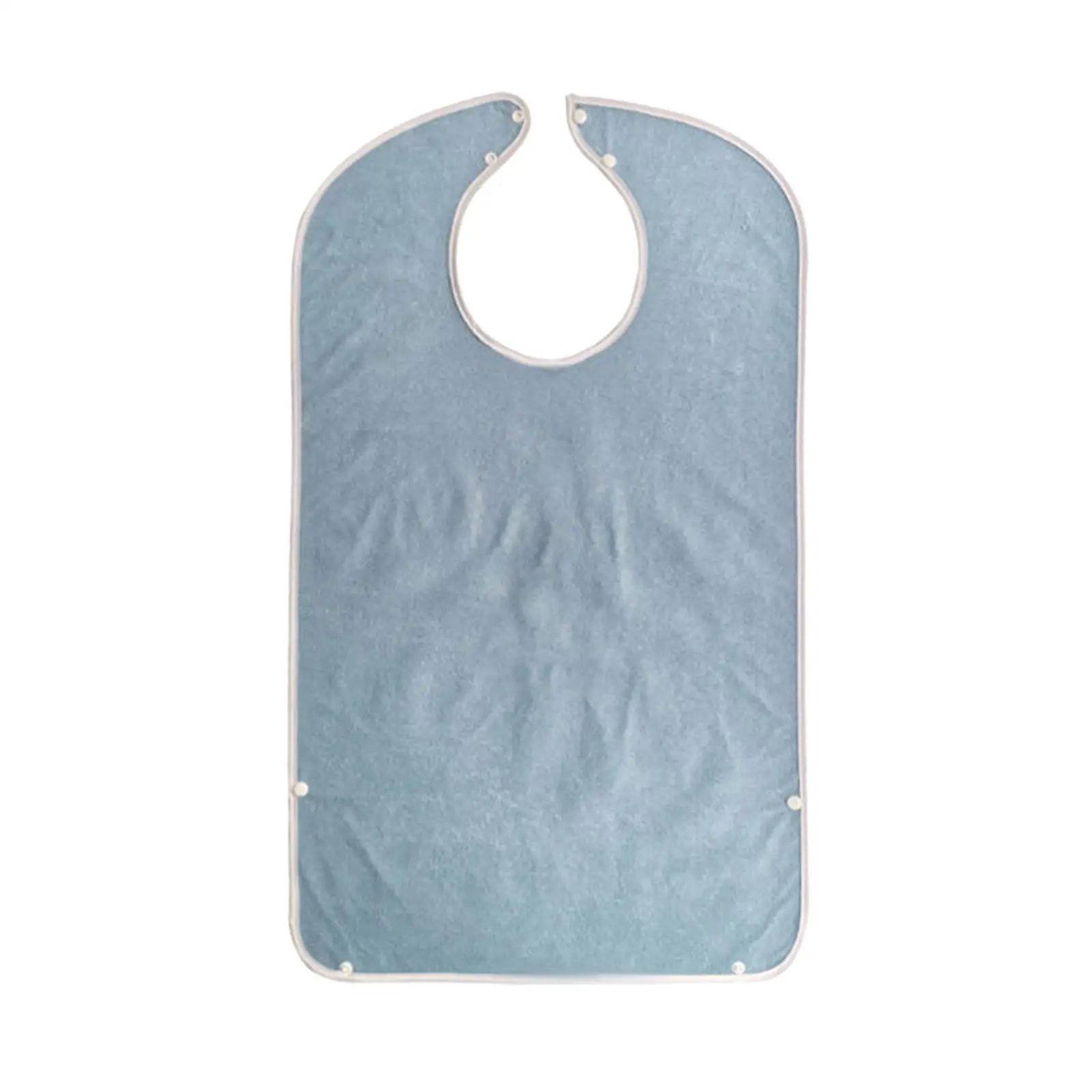 Adult Bibs for Eating Elderly Waterproof Reusable Dining Bibs for Seniors Men Women Washable Absorbent Mealtime Clothes