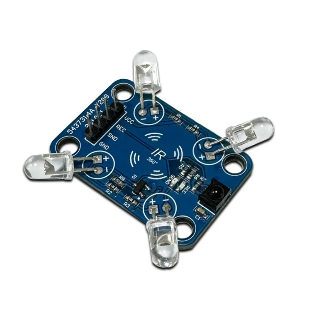 360° IR Infrared Transmitter Receiver Module IR Remote Control Transceiver for MCU DIY Electronic Projects