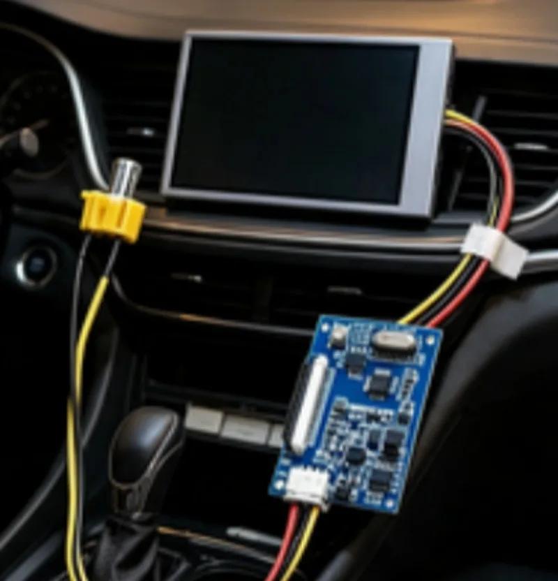 2 Inch LCD Screen Module Kit 640240 Resolution 4:3 Ratio RCA Input For Household Equipment