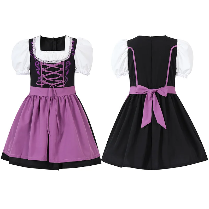 Foreign Halloween Costumes - Adorable Children's Beer Festival Skirts in Multiple Colors for School Events
