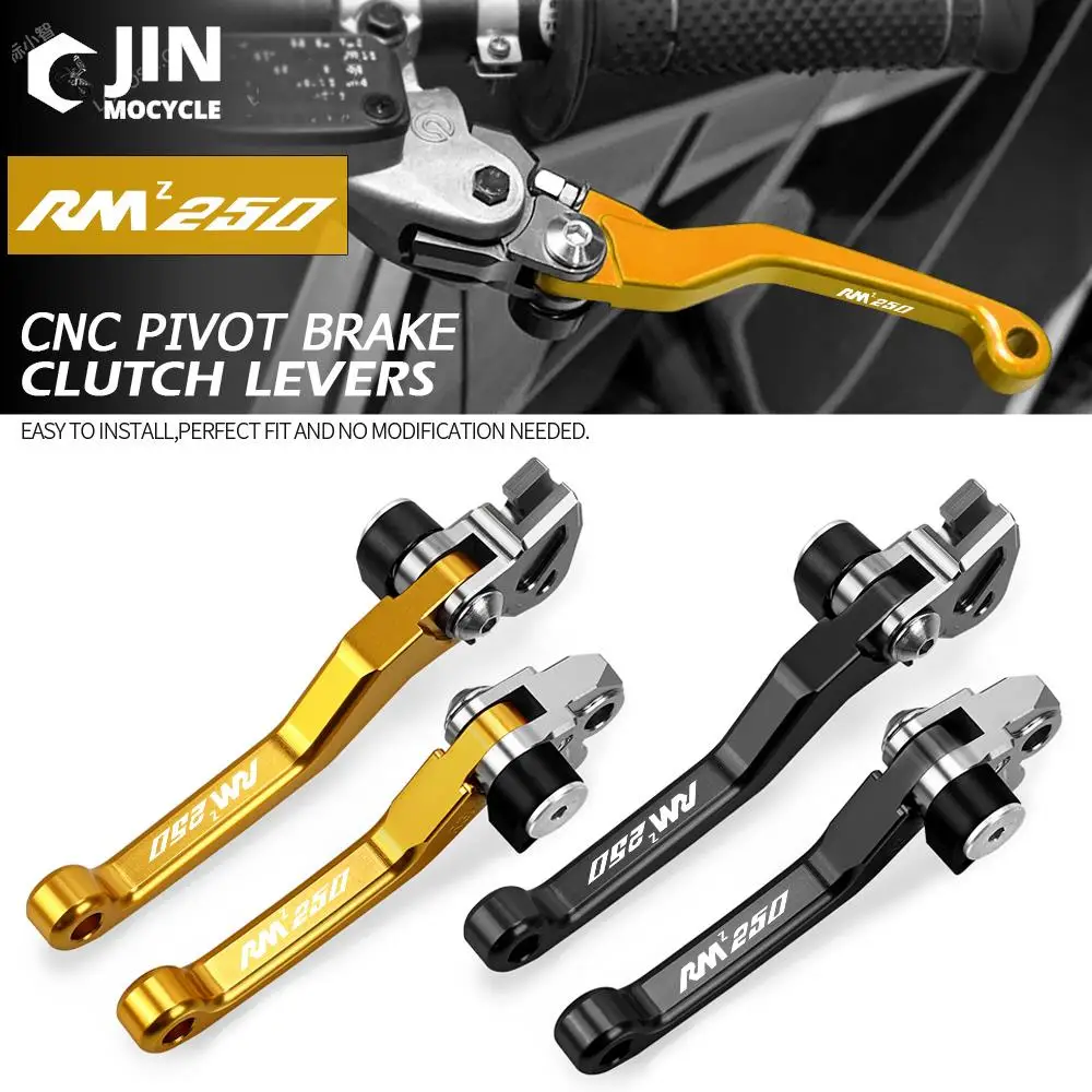 CNC Dirt Bike Brake Clutch Lever Motocross FOR SUZUKI RMZ250 2007 2008 2009 2010 2011 2012 2013 2014 2015 2016 2017 2018 RMZ 250