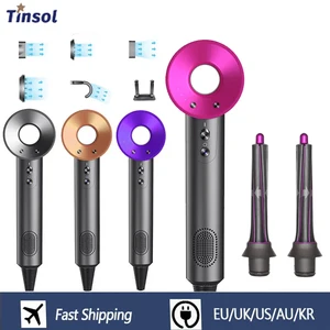 전기 모발 건조기 고속 블로우 드라이어 전문가 네거티브 이온 헤어 케어 헤어 드라이어 소음 감소 일정한 온도 12 최고의 판매 헤어 건조기 -112