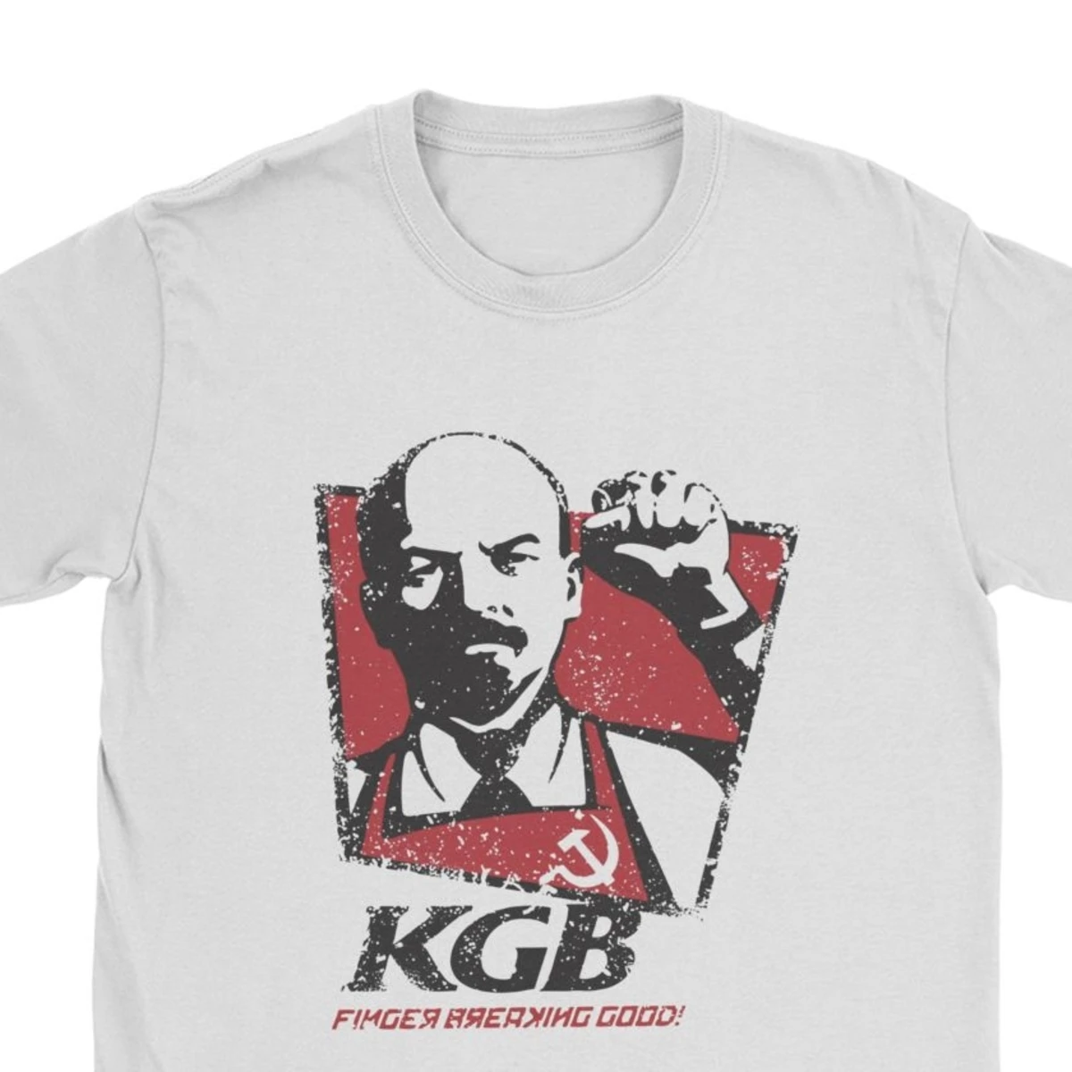 Lenin The Soviet Union Tshirts Men Communist Communism Ussr Marx Comrades Russia Premium Cotton Tee Shirt Fitness T Shirt