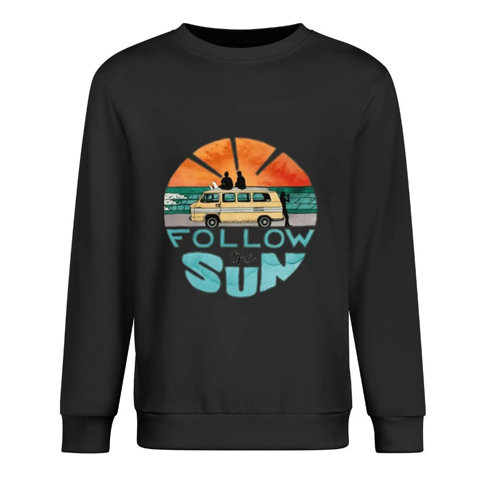 

follow the sun Pullover male clothes blouse tracksuit men clothing hoody