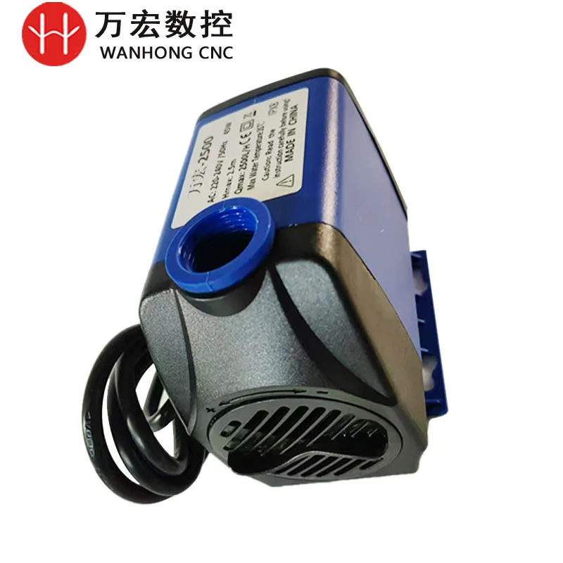 Погружной водяной насос 45 Вт, двигатель шпинделя, инструмент с циркуляционным охлаждением, 220 В, 2,5 м для гравировального станка