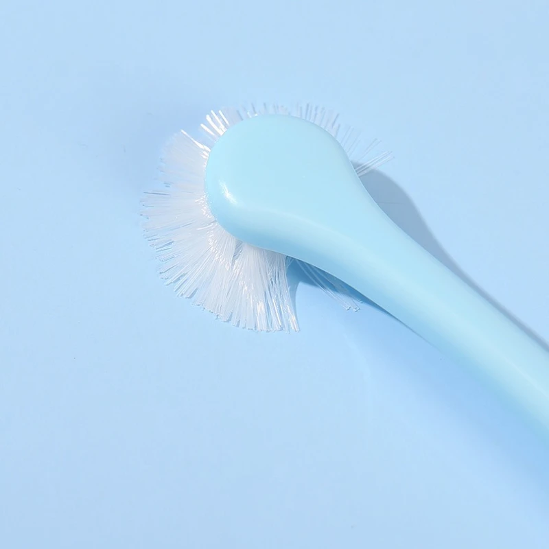 Dog Toothbrush Micro Head Teeth Cleaning Tool for Small Mouth Dogs Cats Comfortable Handle Toothbrushes
