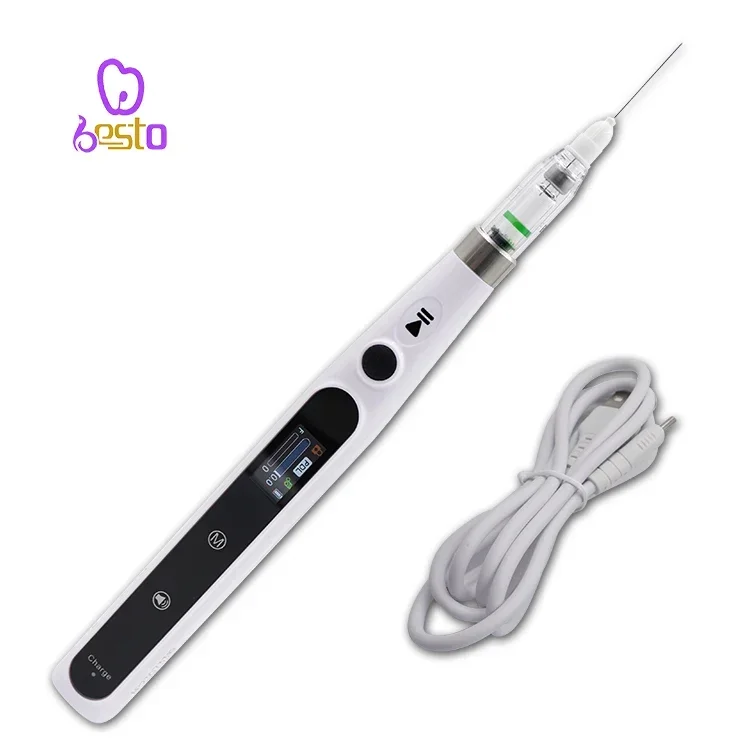 den tal Oral anes thesia Injector Portable Painless Wireless Local anes thesia with Operable LCD Display den tal Instruments