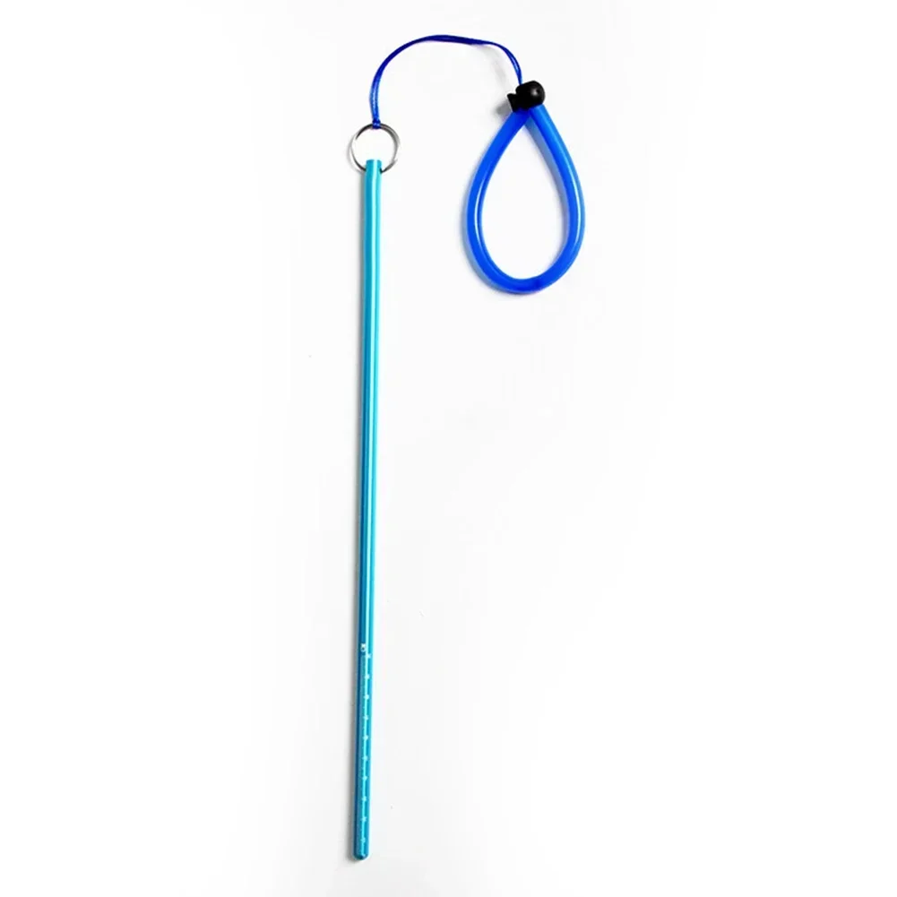 Scuba Diving Rod Noise Maker With Lanyard For Underwater Use Combines Signaling Measurement And Buoyancy Support Functions