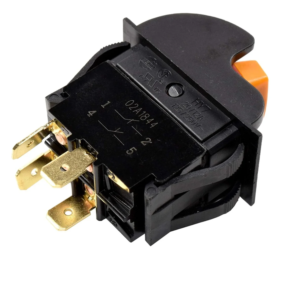 

ABJT On-Off Table Saw Toggle Switch SW7A 489105-00 for Delta 11-900 31-120 Drill Press 34-670 Ryobi 46023 760271017