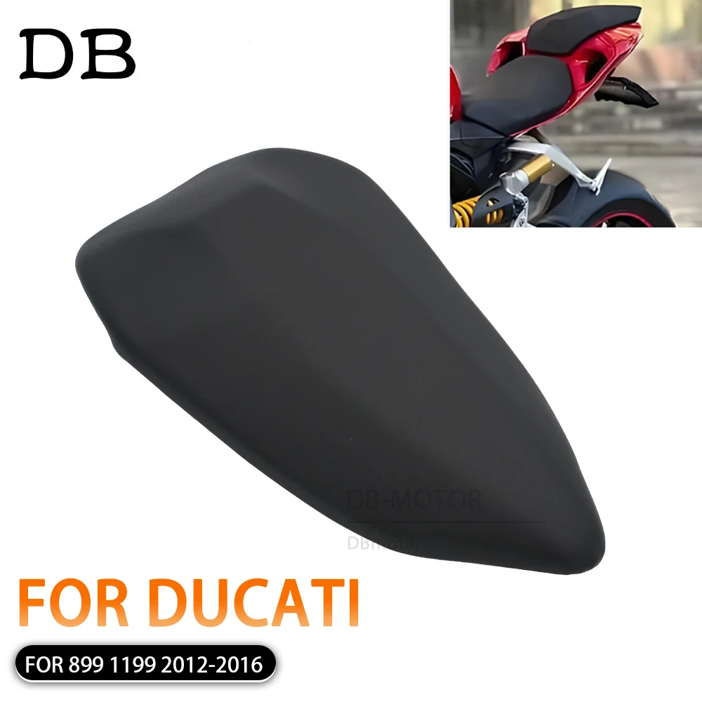 

Motorcycle Rear Pillion Passenger Seat Rear Seat For Ducati 899 1199 2012 2013 2014 2015 2016