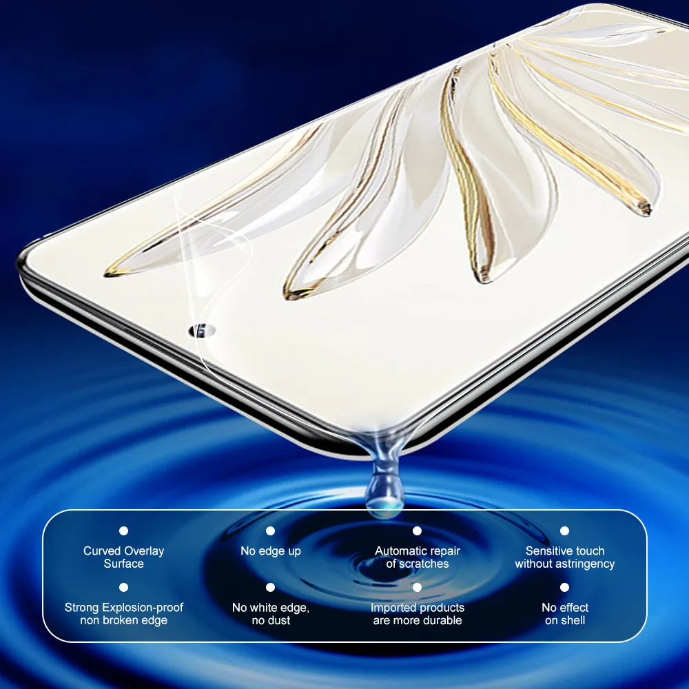 3PCS หน้าจอป้องกันฟิล์มสำหรับ Honor 70 Pro Soft Hydrogel ฟิล์ม Honor70Pro 60 70 Pro 70pro Xonor Honar 60pro protector ไม่ใช่แก้ว