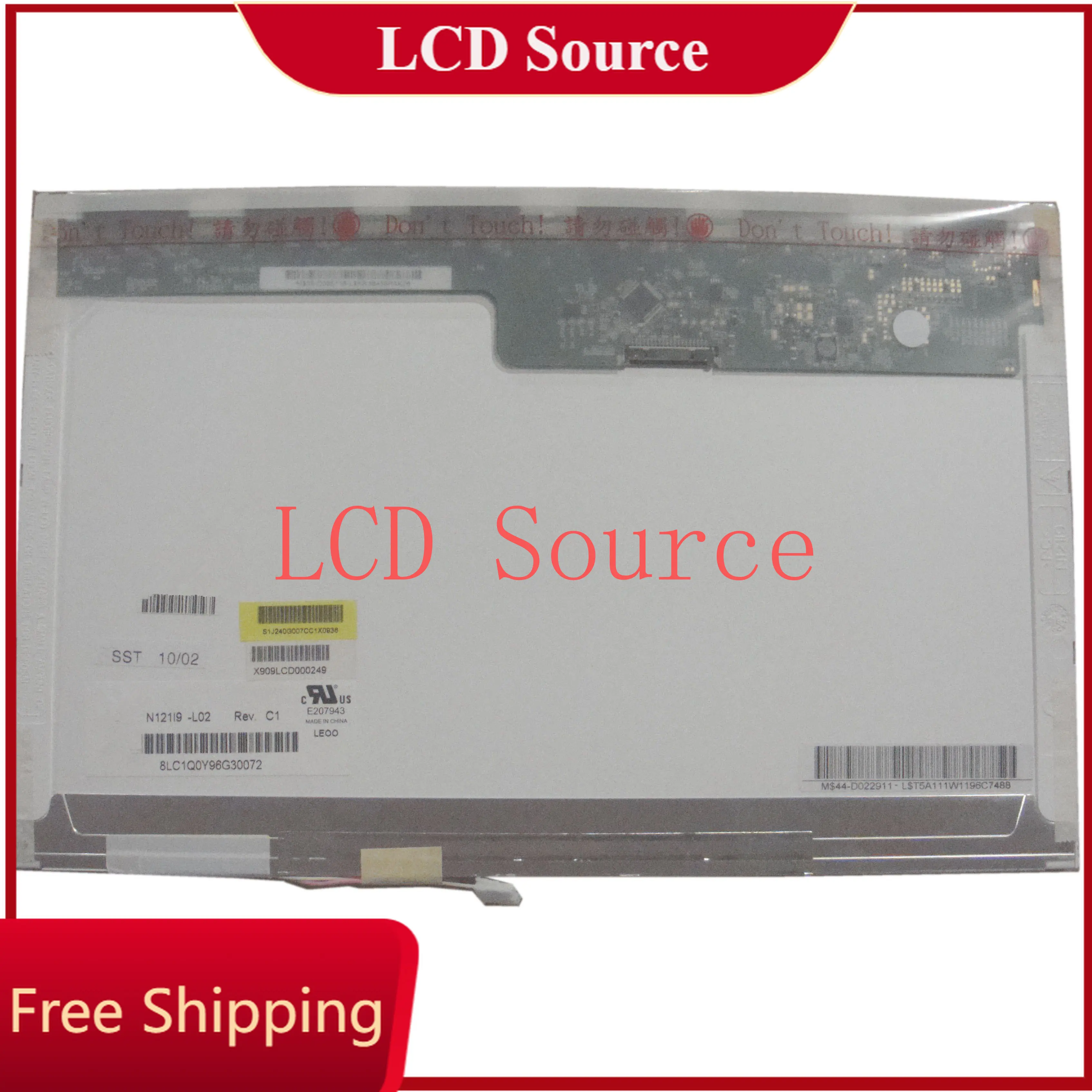 N121I9-L02 fit B121EW03 N121I3-L03 LTN121EXVV 1280x800 WXGA++ CCFL 20PIN XJ Laptop LCD Screen