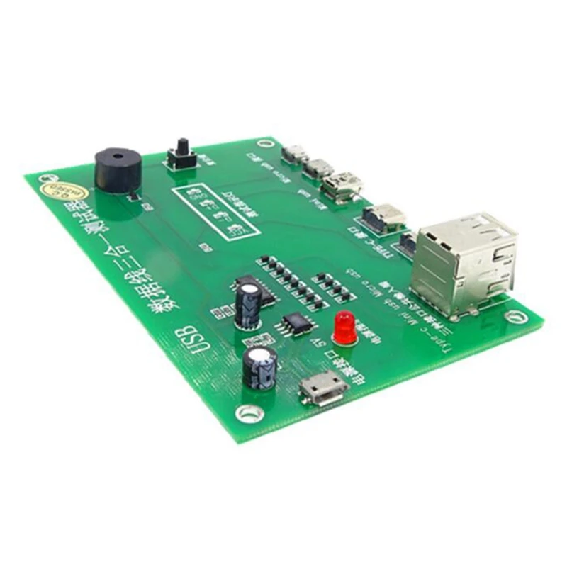 USB-кабель для тестирования, приспособление для тестирования кабеля передачи данных с точностью Type-C/Mini USB/Micro-USB