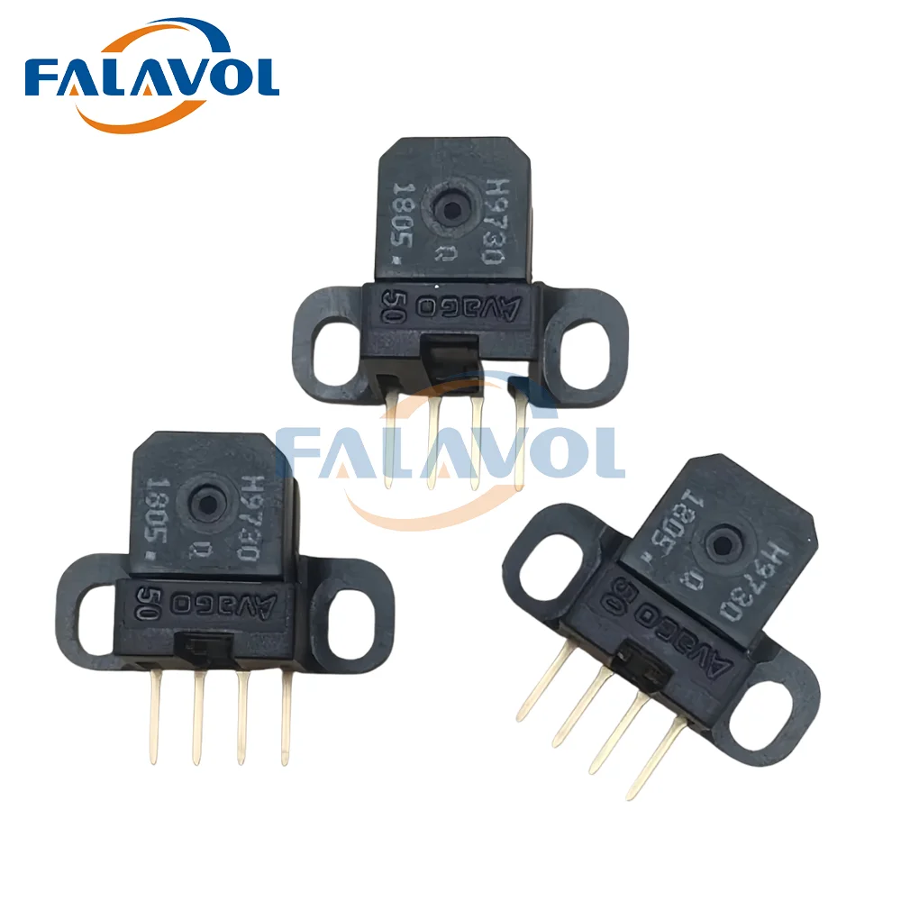FALAVOL 2pcs printer H9740/H9730/H9720 raster encoder sensor reader for  360LPI/180LPI/150LPI encoder strip film