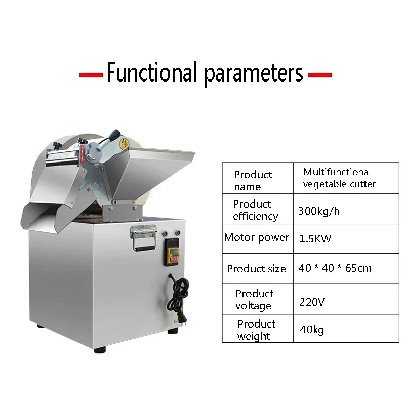 PBOBP Electric Food Slicer 220V Household Desktop Fruit Lamb and Beef Slicers 0-22mm Bread Ham Vegetable Meat Cutting Machine
