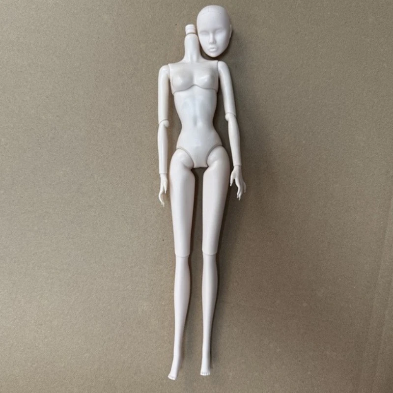 30cm Super Model White Skin 1/6 Lady Doll Blank Face Head for Make Up Practice Doll's Accessories Parts
