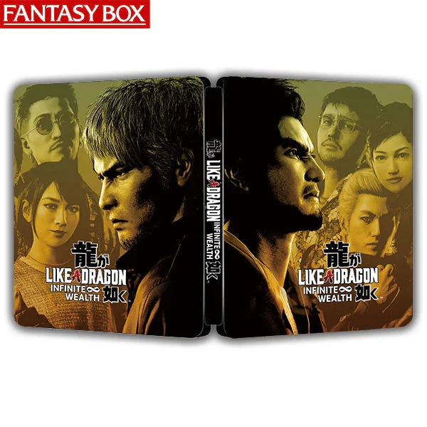 

Like A Dragon Infinite Wealth Yakuza Edition Steelcase FantasyBox (Customization,Steel case,Game CD not included)