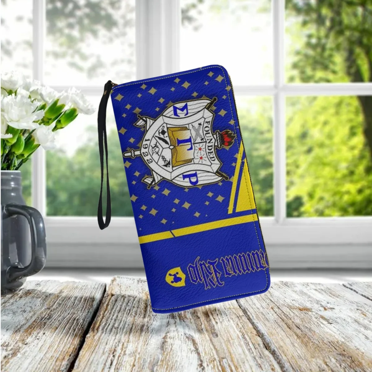 Fashion High Quality Ladies Wallet Sigma Gamma Rho Design Coin Purse Long Clutch Girls Printed Wallet Credit Card Holder Gift