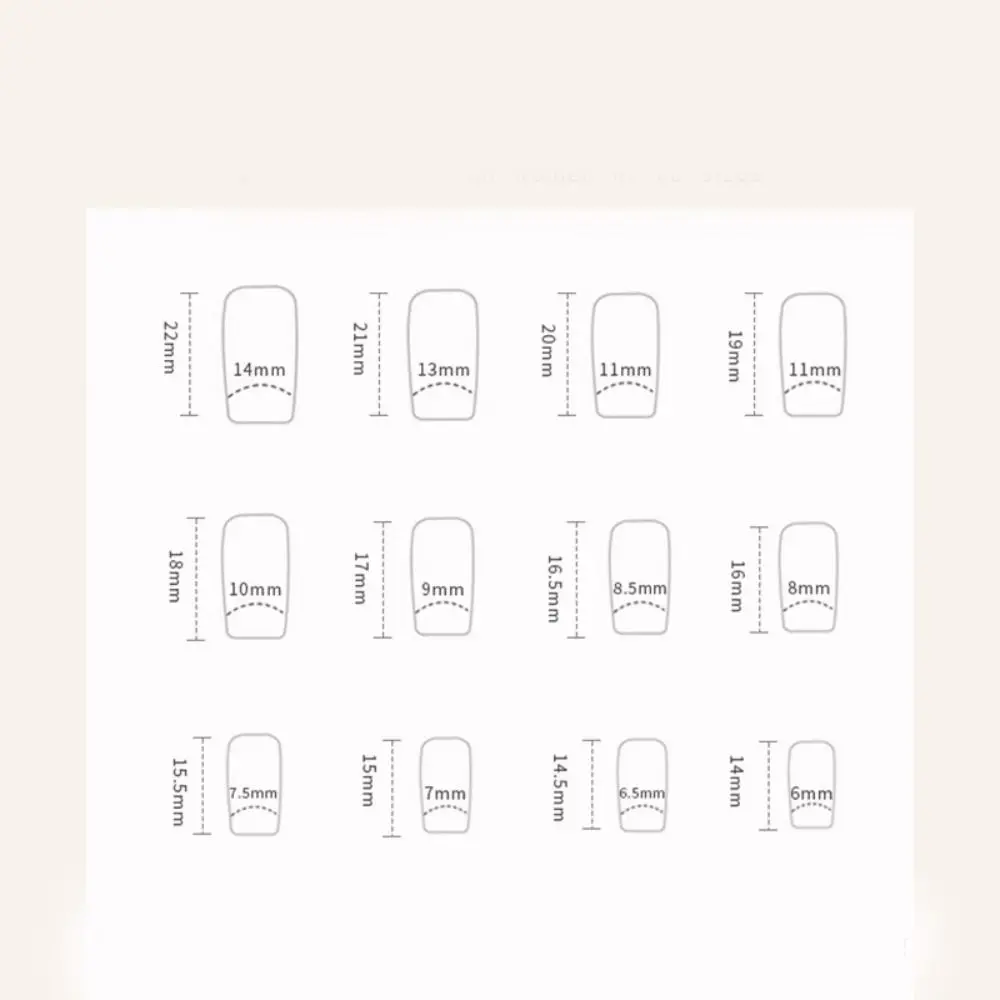 جديد طويل مربع الأظافر كاذبة ليوبارد أورورا وهمية نيلز الفرنسية غطاء كامل مسمار نصائح DIY بها بنفسك #6