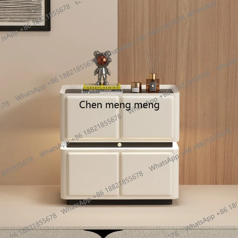 

Narrow Nordic White Nightstands Bedroom Classic Space Saving Bedsides Table Minimalist Design Mesitas De Noche Home Furniture