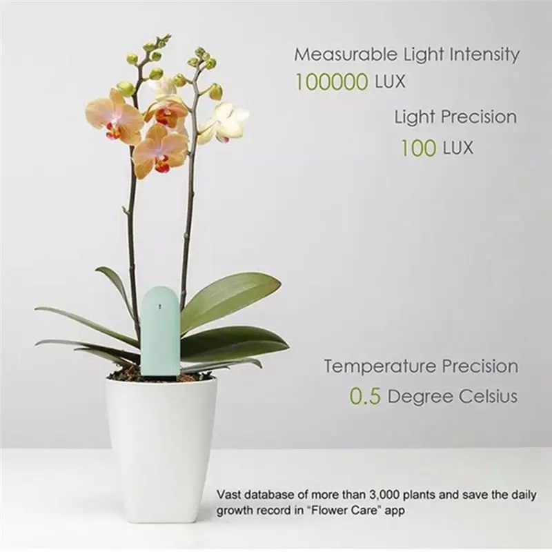 A36T-Garden Plant Care Flower Monitor Soil Water Fertility Smart Tester Testing Sensor 4Pcs Detector For Mijia APP Gardening