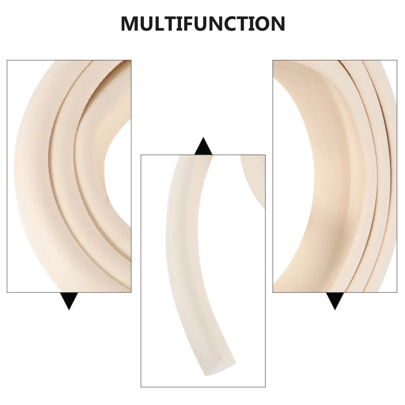 1 قطعة منصات الدرج غرفة منصات الدرج عدم الانزلاق البساط ممسحة البيج 2 متر عالية الكثافة مرونة متعددة حماية البساط ممسحة #2