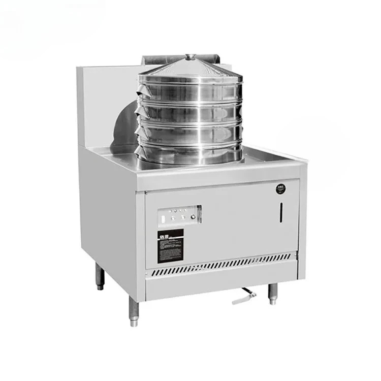 

Restaurant High Efficiency Stainless Steel Gas Commercial Dim Sum Steamer/Dumpling Steamer