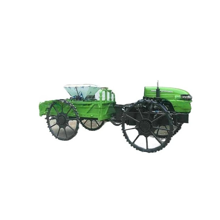 Agricultural paddy field rice seedling transporter, self-propelled paddy field seedling transporter, farmland grain, fertilizer