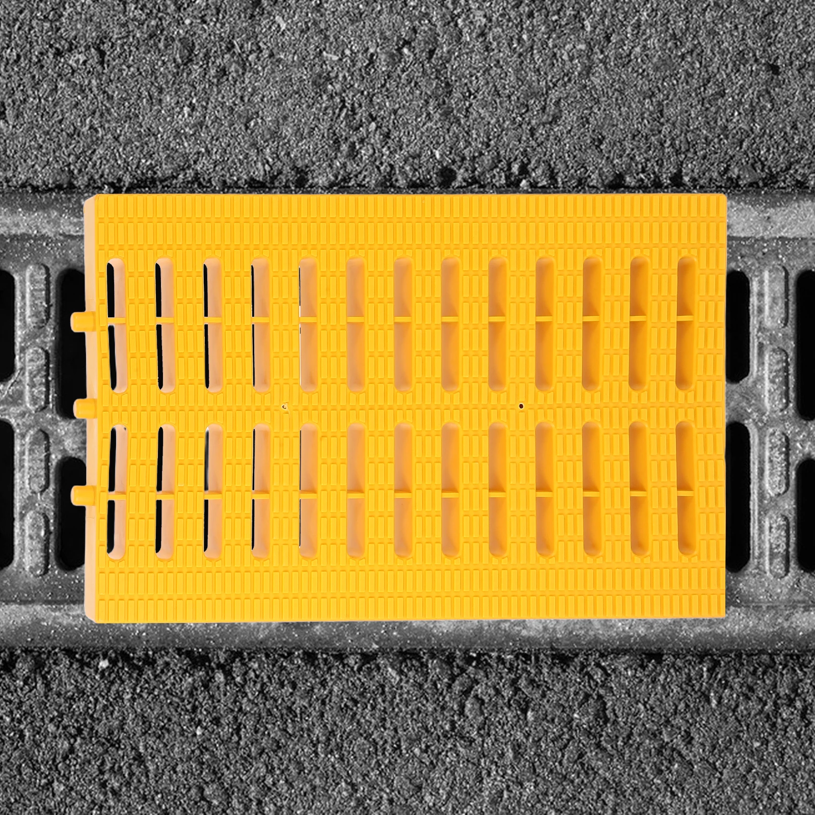 

1PC Heavy Duty Plastic Trench Cover Drainage Grate Waterproof Floor Bathtub Drain Stopper Anti Clogging Kitchen Bathroom Garden