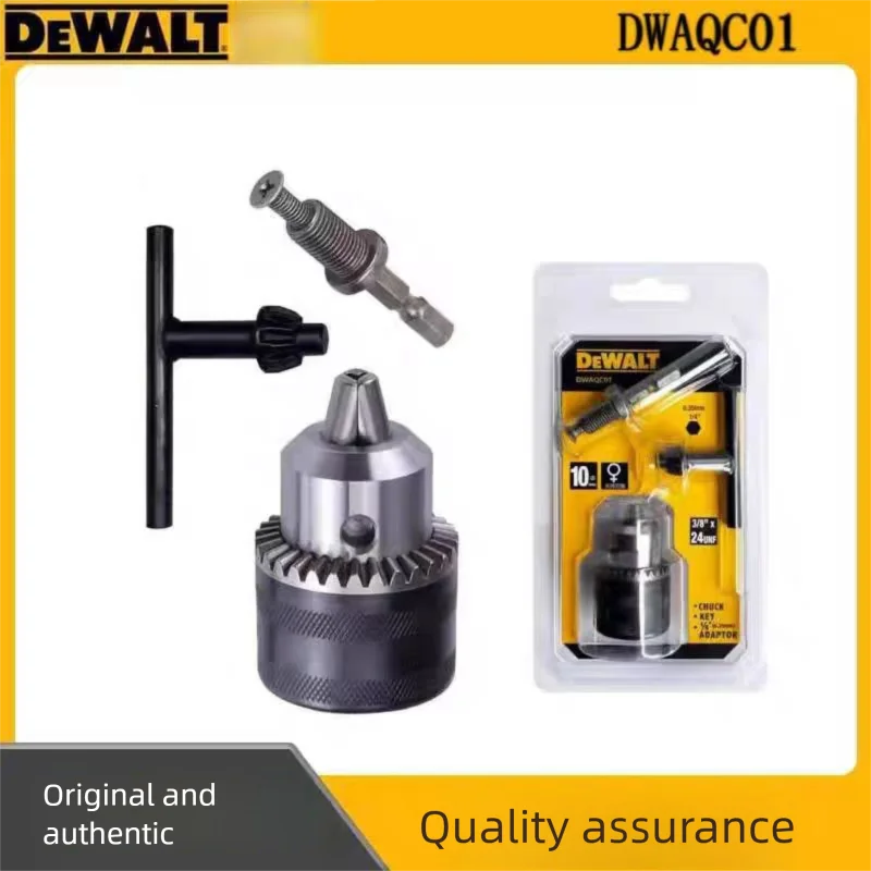 

DeWalt DWAQC01 Quick Adapter Head 1/4" Hex Chuck to Three-Jaw Chuck Screwdriver Accessories