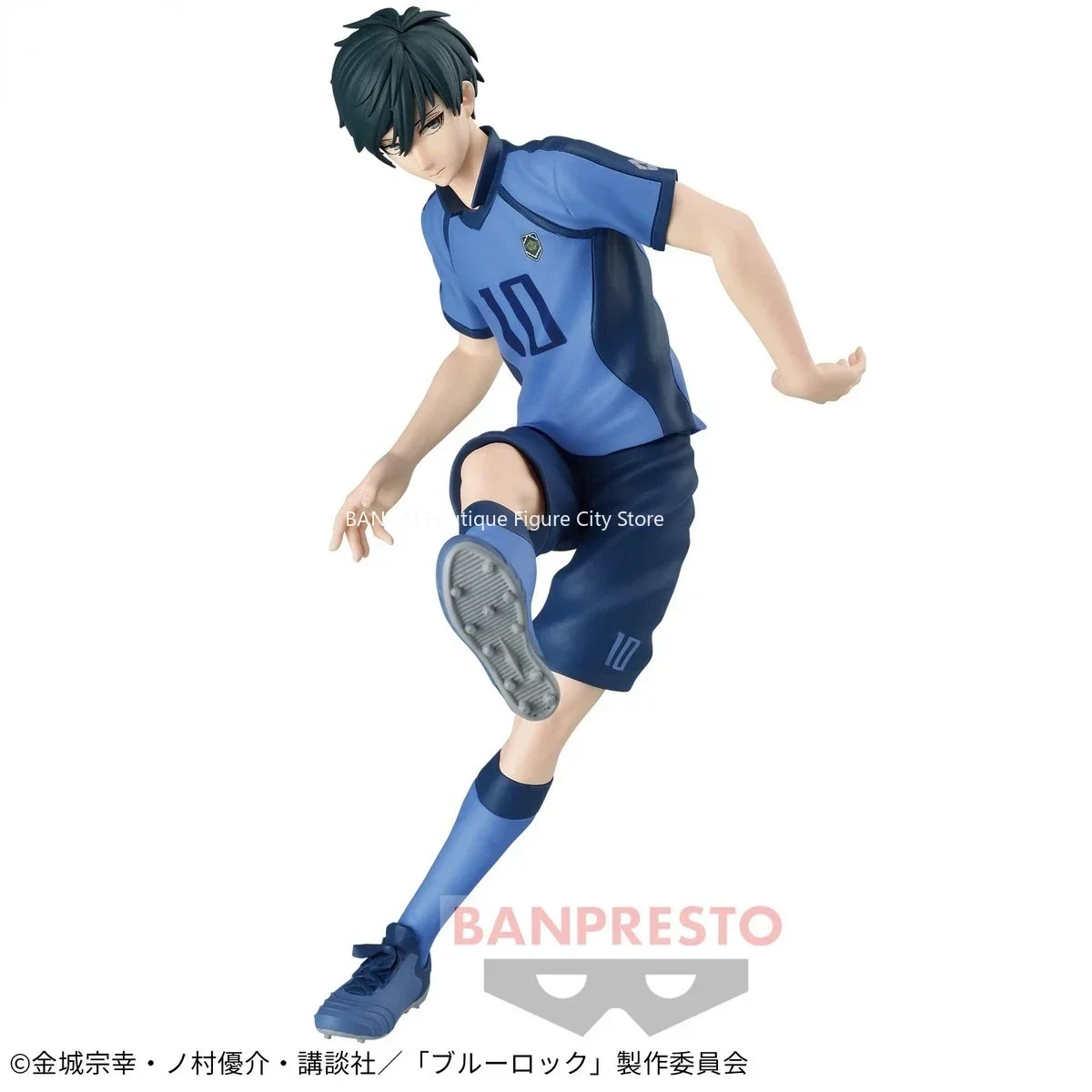 BANDAI-BANPRESTO Optical Factory Scenery Blue Prison Itoshi Rin Figure Collection Gift, Neuf, En stock