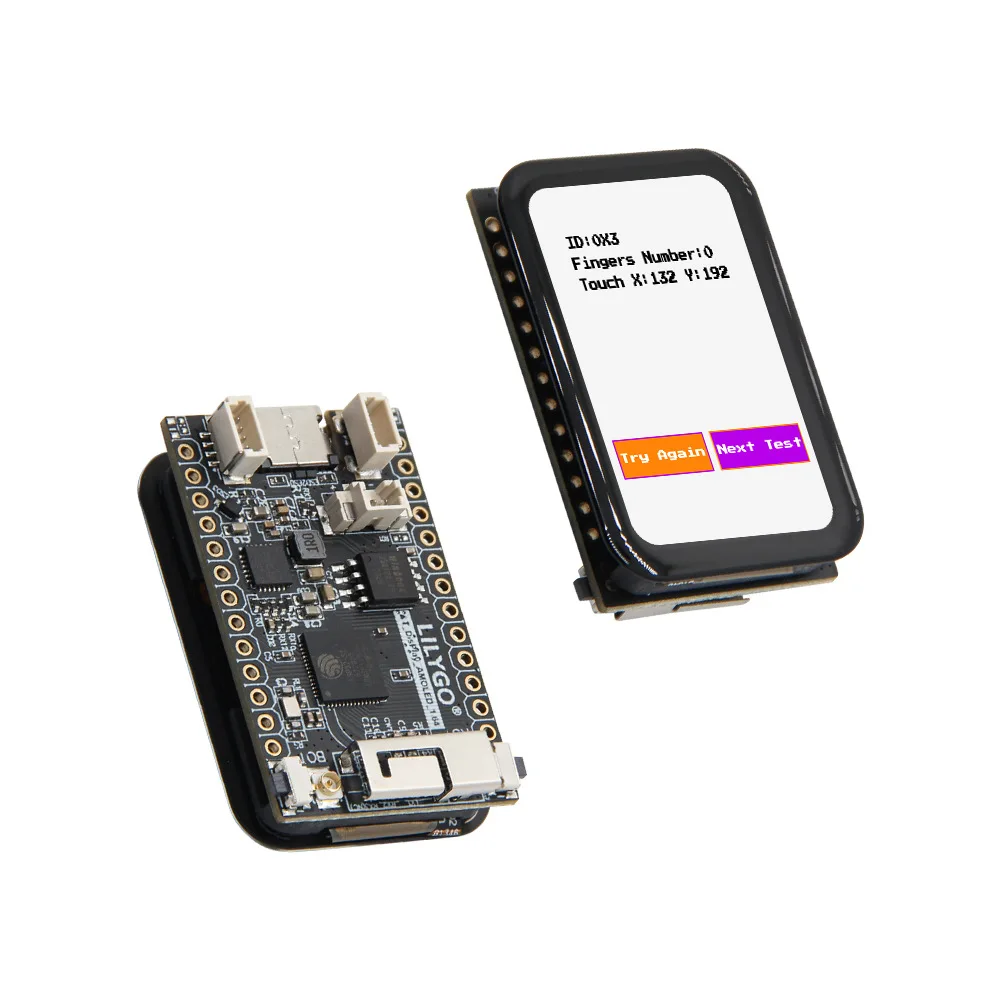 LILYGO T Display S3 ESP32 S3 with Touch 1.64 inch H708 AMOLED Development Board Module
