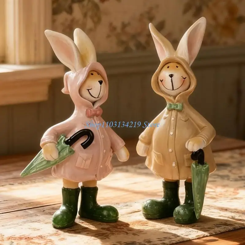 

N5KC 2 шт. модели пасхального кролика аксессуары для рукоделия для детей, игр и обучения