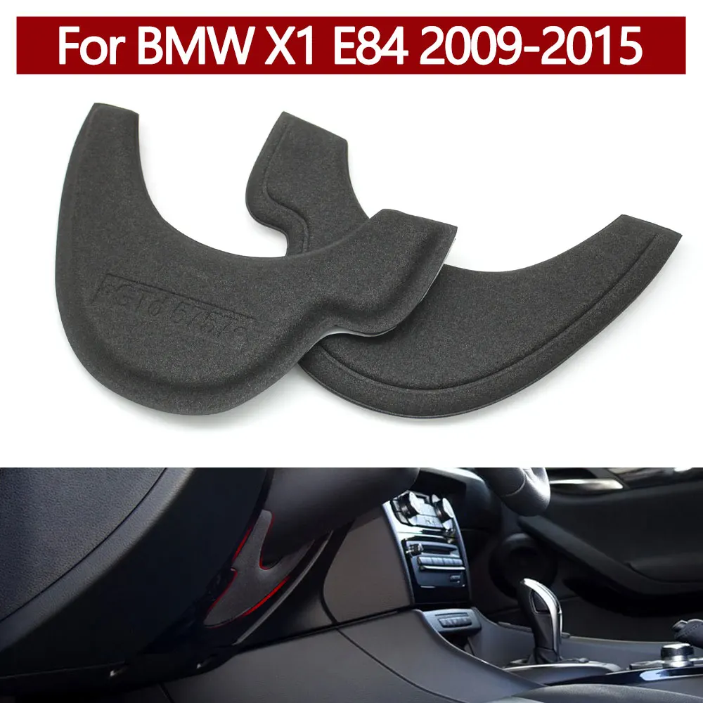 LHD RHD Car Front Dashboard Steering Wheel Lower Column Cover Sponge Backplate For BMW X1 E84 2009-2015 51452991304 51452991305