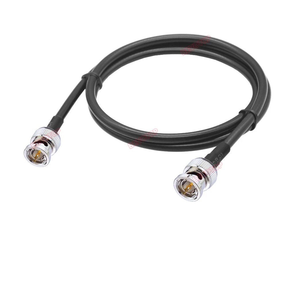 BEVOTOP HD SDI Cable 75 Ohm BNC to BNC MiniRG59(1855A) Pigtail for HD-SDI/3G-SDI/4K Video Security Camera CCTV Systems