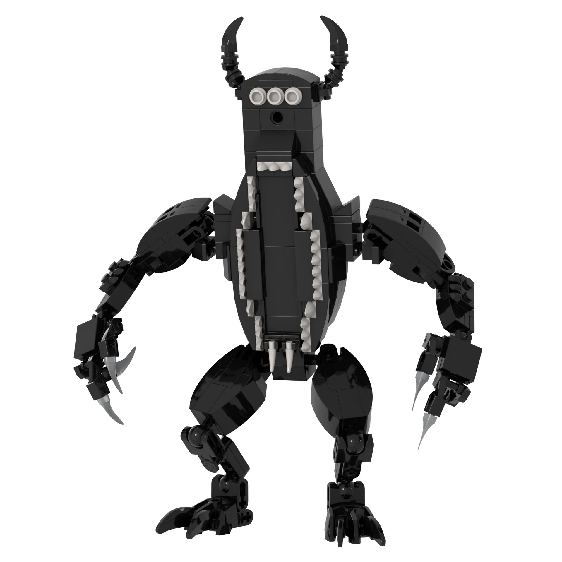 2026 جديد جارتن أوف بانبان 9 الفصل الأحمر الأخضر مزيج الوحش الأخضر الكلب الأسود الماشية اللبنات عيد الميلاد اللعب هدايا عيد الميلاد للأطفال #5