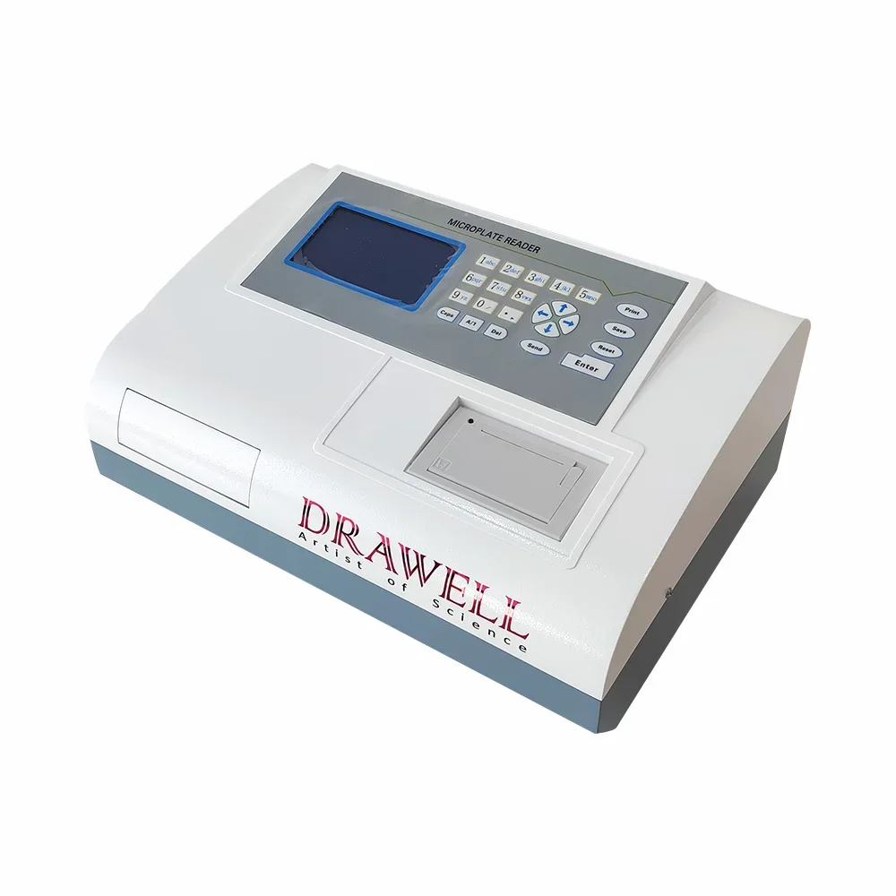 Laboratory 96 Well Plate Reader Microplate Reader Elisa Reader