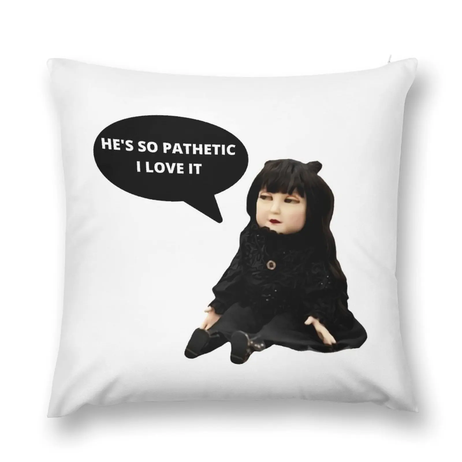 Mean nadja doll Throw Pillow Anime christmas ornaments 2025 Elastic Cover For Sofa pillow